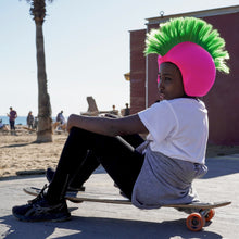 Load image into Gallery viewer, Coolcasc Show Time Helmet Cover Pink-Punk
