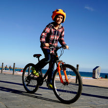 Load image into Gallery viewer, Coolcasc Show Time Helmet Cover Orange-Bumps

