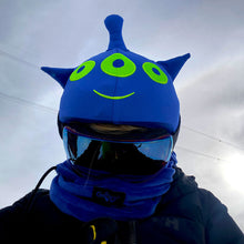 Load image into Gallery viewer, Coolcasc-Show Time Helmet Cover Three Eyed Monster
