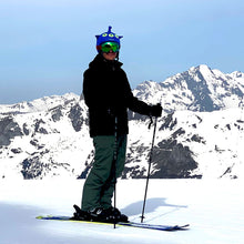 Load image into Gallery viewer, Coolcasc-Show Time Helmet Cover Three Eyed Monster
