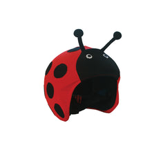 Load image into Gallery viewer, Coolcasc Animals Helmet Cover Ladybird.
