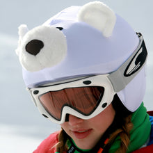 Load image into Gallery viewer, Coolcasc Animals Helmet Cover Polar Bear.
