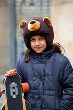 Load image into Gallery viewer, Coolcasc Animals Helmet Cover Teddy Bear.
