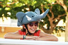 Load image into Gallery viewer, Coolcasc Animals Helmet Cover Elephant.
