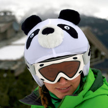 Load image into Gallery viewer, Coolcasc Animals Helmet Cover Panda Bear.
