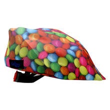 Load image into Gallery viewer, Coolcasc Bike Helmet Cover Smarties.
