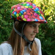Load image into Gallery viewer, Coolcasc Bike Helmet Cover Smarties.
