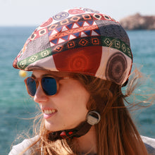 Load image into Gallery viewer, Coolcasc Bike Helmet Cover Aztecta.
