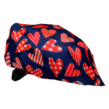 Load image into Gallery viewer, Coolcasc Bike Helmet Cover Agatha Hearts
