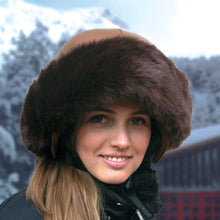 Load image into Gallery viewer, Coolcasc Exclusive Helmet Cover Bronze Brown Fur
