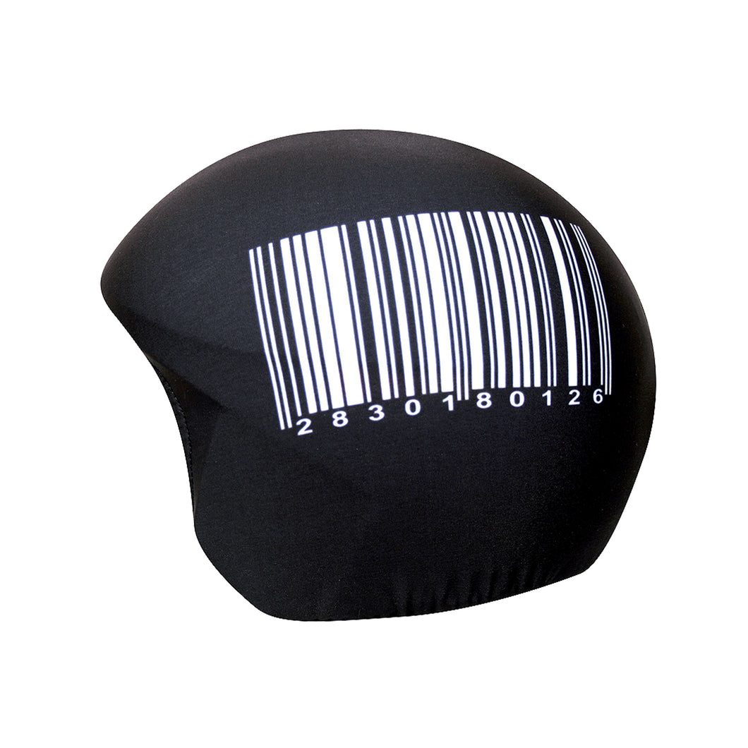 Coolcasc Printed Cool Helmet Cover Barcode