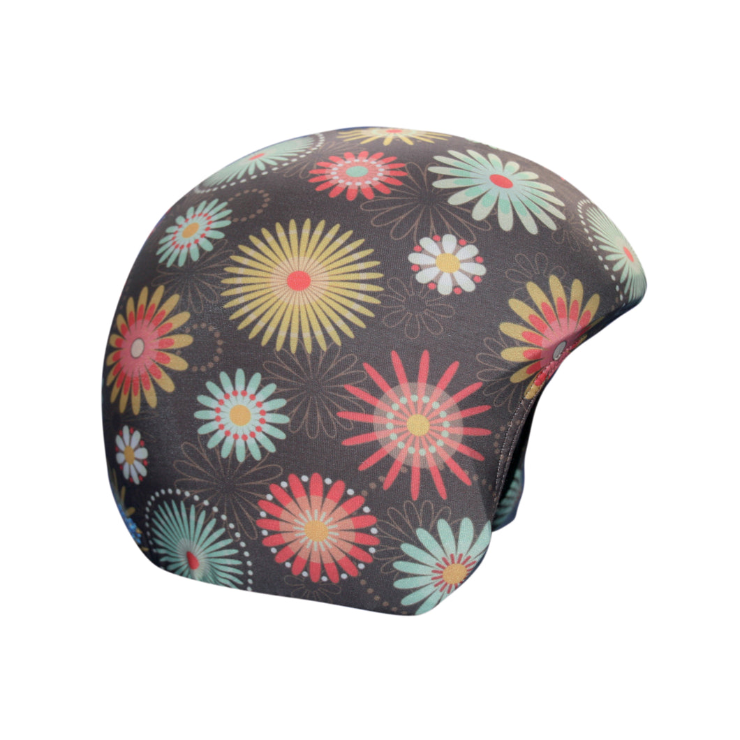 Coolcasc Printed Cool Helmet Cover Flowers
