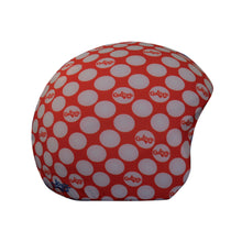 Load image into Gallery viewer, Coolcasc Printed Cool Helmet Cover Red Dots
