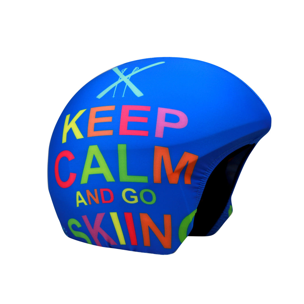 Coolcasc Printed Cool Helmet Cover Keep Calm