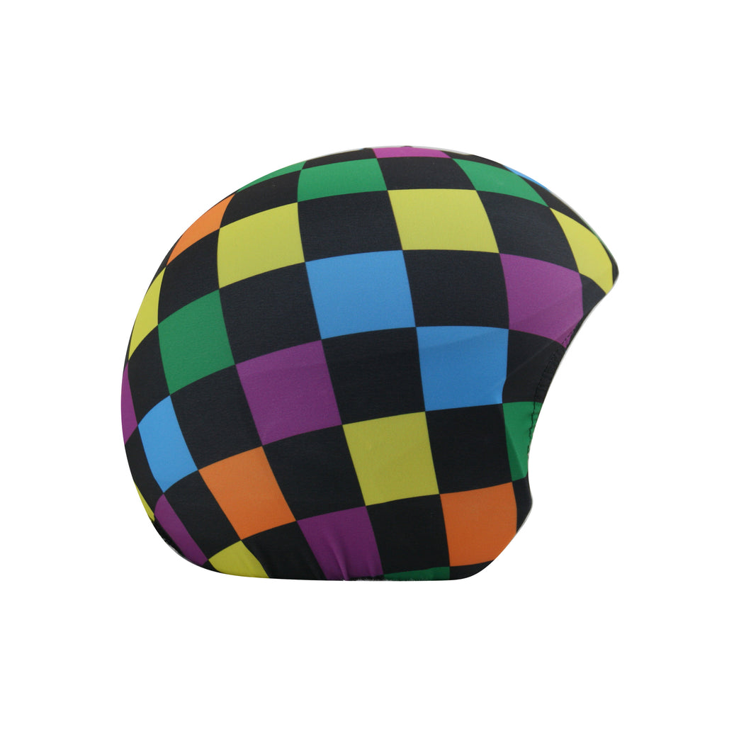 Coolcasc Printed Cool Helmet Cover Little Squares