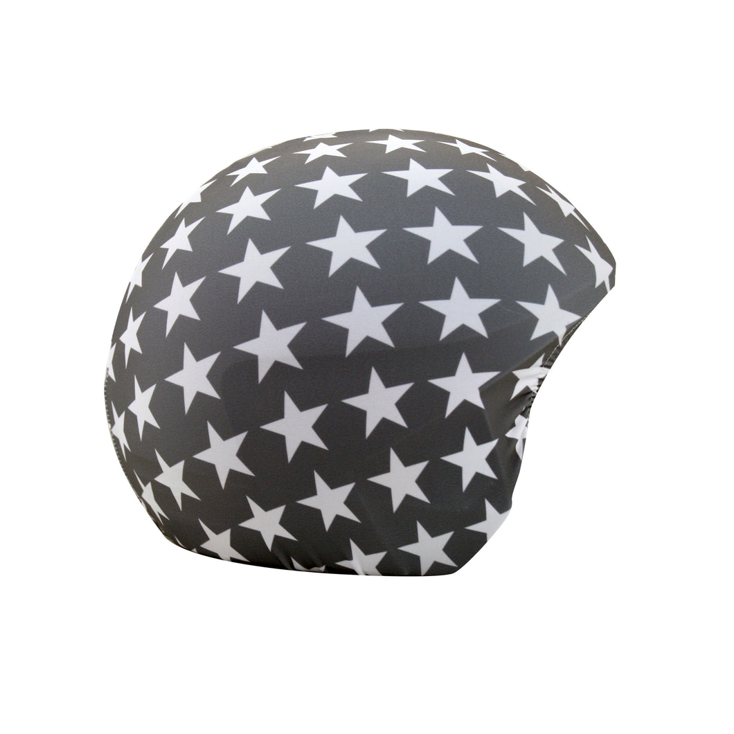 Coolcasc Printed Cool Helmet Cover Star Grey