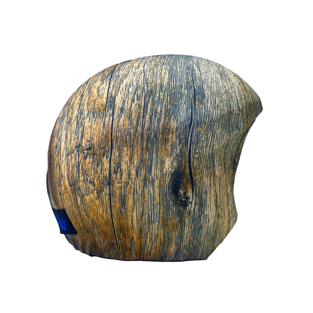 Printed Cool Helmet Cover Wood