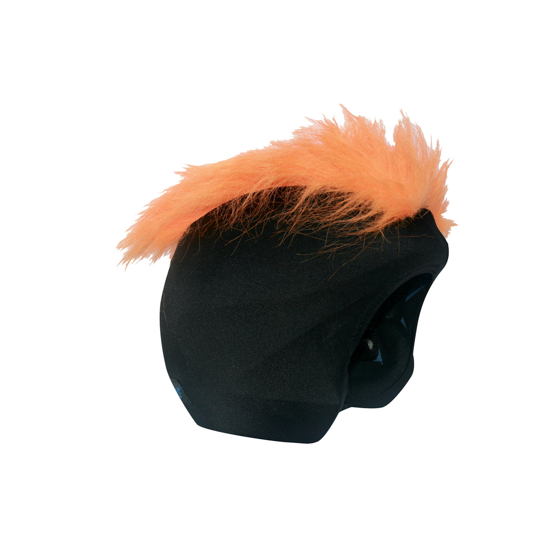 Coolcasc Show Time Helmet Cover Furry Orange