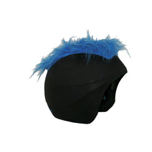 Load image into Gallery viewer, Coolcasc Show Time Helmet Cover Furry Blue
